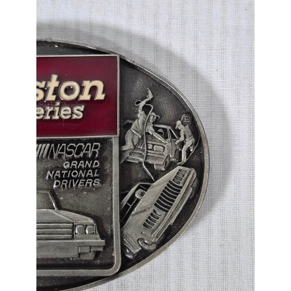 Vtg RJR NASCAR Winston Cup Series Belt Buckle Grand National Drivers Racing